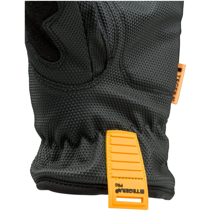 Tegera Pro 9137 vinter arbejdshandsker, Sort/grå/orange, 8