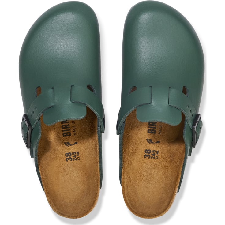 Birkenstock Boston PRO LE Narrow fit sandaler, Thyme Green, 36
