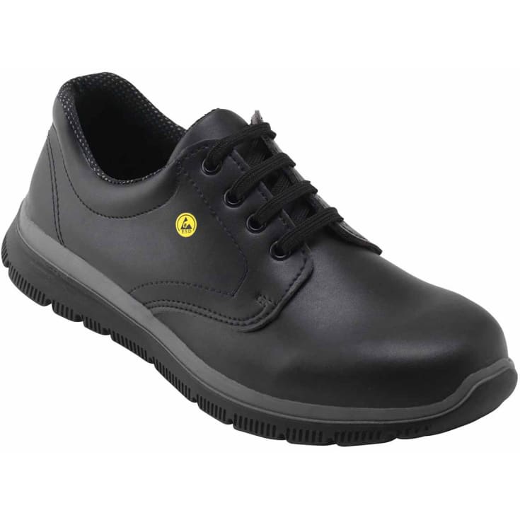Euro-Dan Dynamic arbejdssko O2, Sort, 42