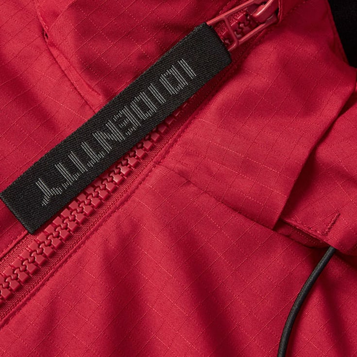 ID dame vinterjakke, Rød, 4XL