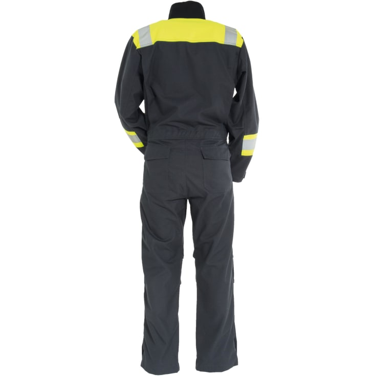 Tranemo Tera TX kedeldragt, Marine/Hi-Vis gul, M