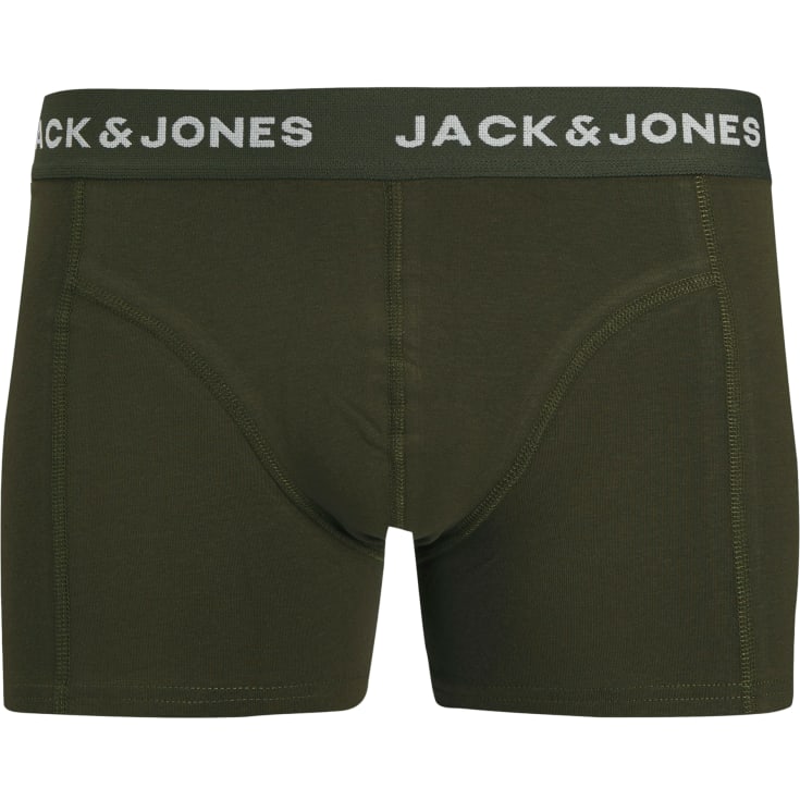 Jack & Jones JACBENJA SOLID 12-pak boxershorts, Black, XL