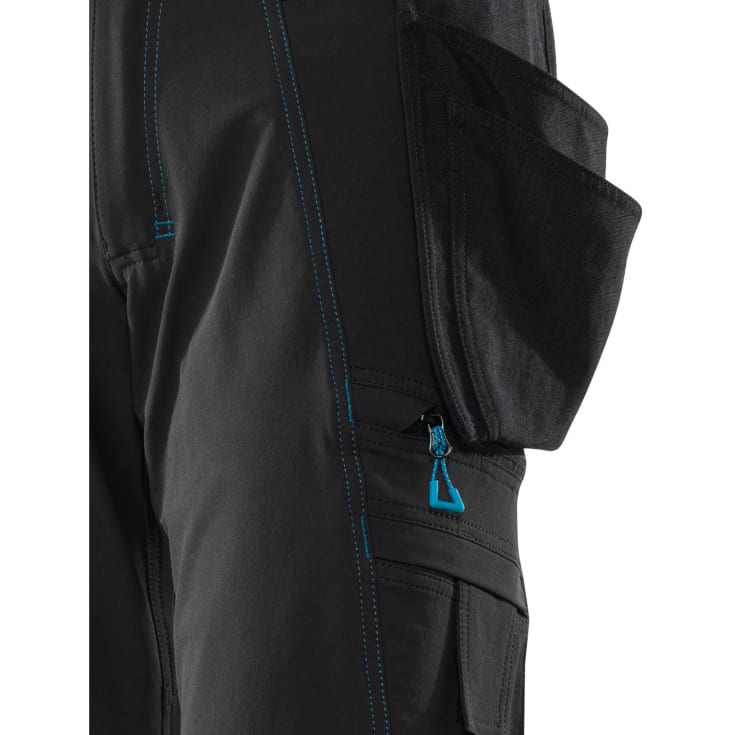 Mascot Advanced håndværkershorts full stretch, Sort, C62