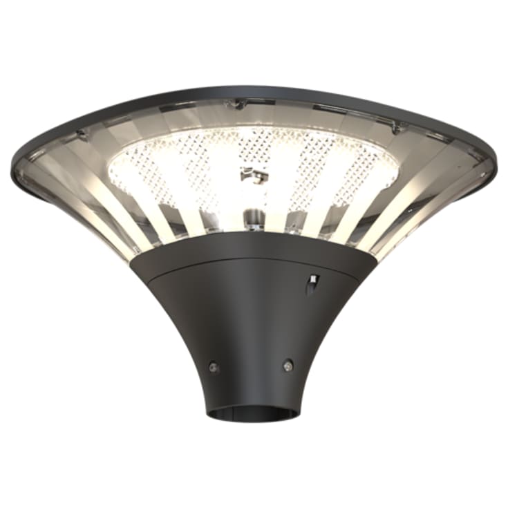 Asuri Pro mastetopp 20W/40W/72W 2800-9200lm 3K/4K IP66 IK08 Svart