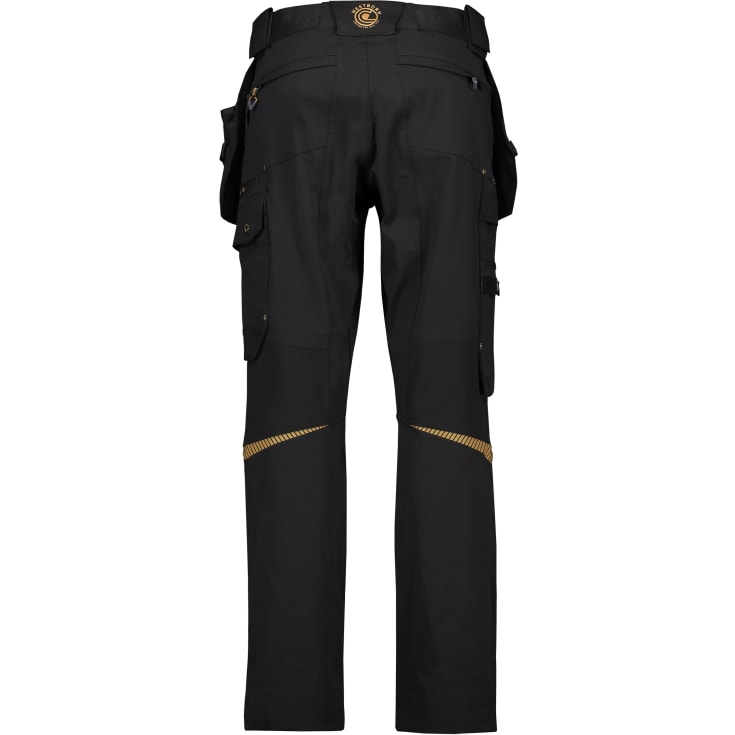 Westborn arbeidsbukse med stretch, sort, str. 82C46