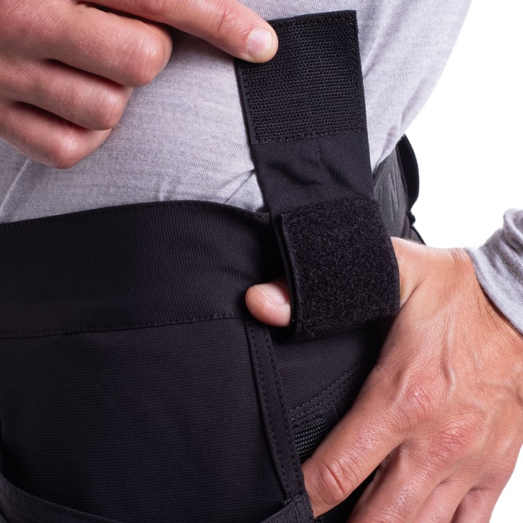 Westborn håndværkerbukser full stretch, Black, 82C44
