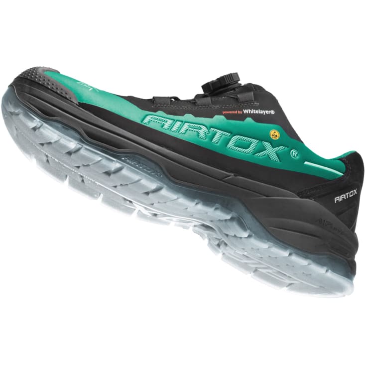 Airtox TX33 sikkerhedssko S3S, Sort/Grøn, 40