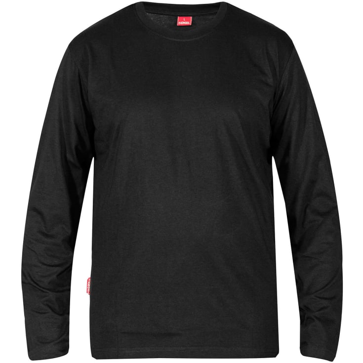 Engel Extend langærmet T-shirt, Sort, S