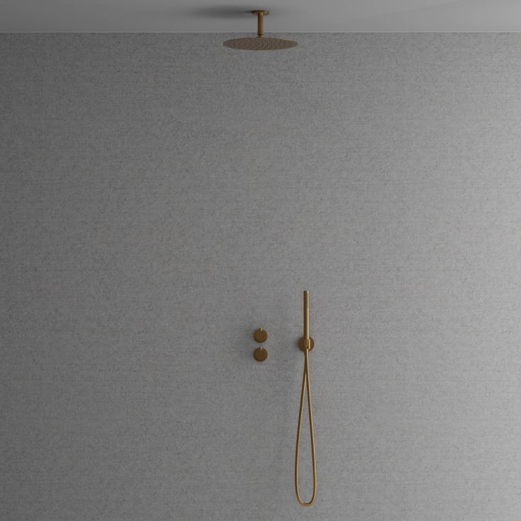 Scandtap Harmonized 2y dusjsett, børstet messing