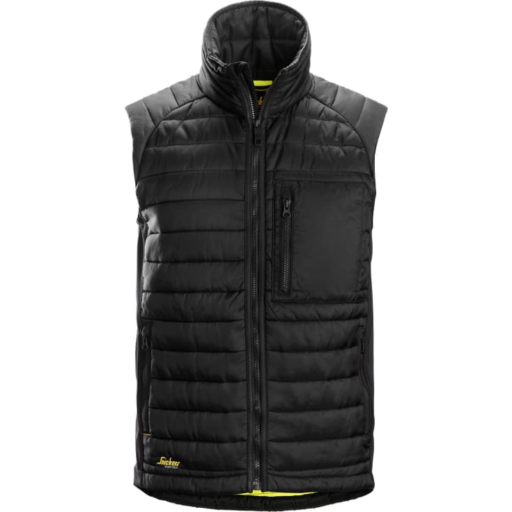Snickers AllroundWork 37.5® insulator vest, Black, L