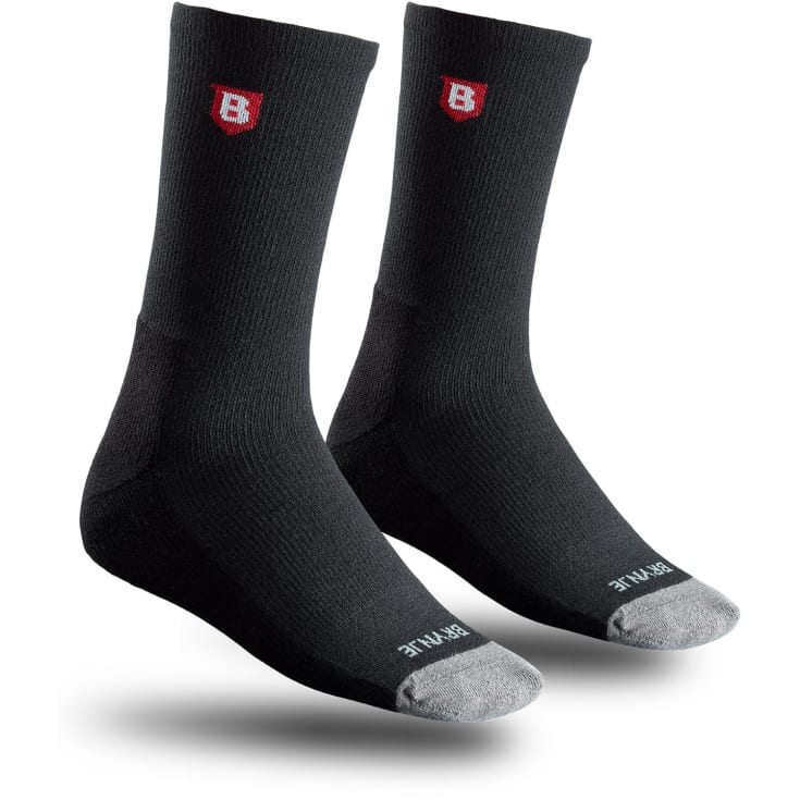 Brynje All Year 3-pak strømper, Sort, 36-39