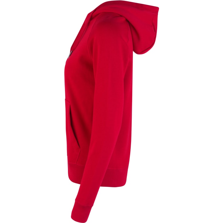 ID Core dame hoodie, rød, str. 2XL