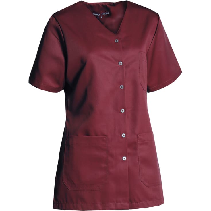 Nybo Workwear Charisma Premium dame tunika, Bordeaux, M/42