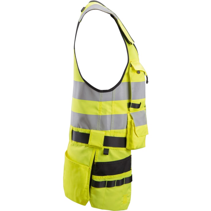 Snickers AllroundWork værktøjsvest, Hi-vis Gul/Sort, XL