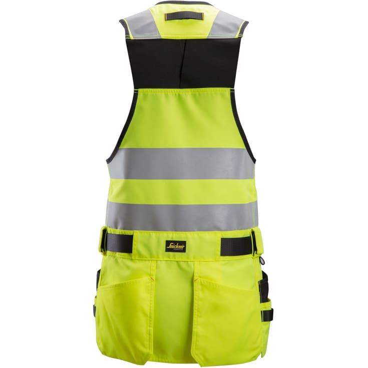 Snickers AllroundWork værktøjsvest, Hi-vis Gul/Sort, XL