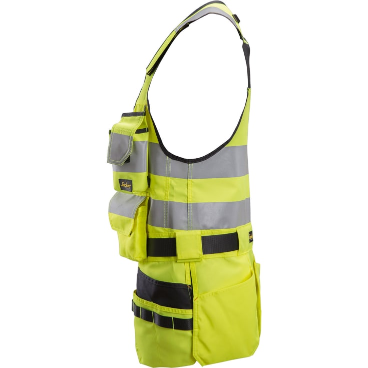 Snickers AllroundWork værktøjsvest, Hi-vis Gul/Sort, XL