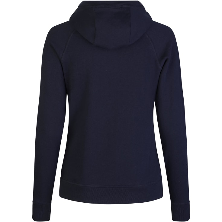 ID Core dame hættetrøje med lynlås, Navy, XL
