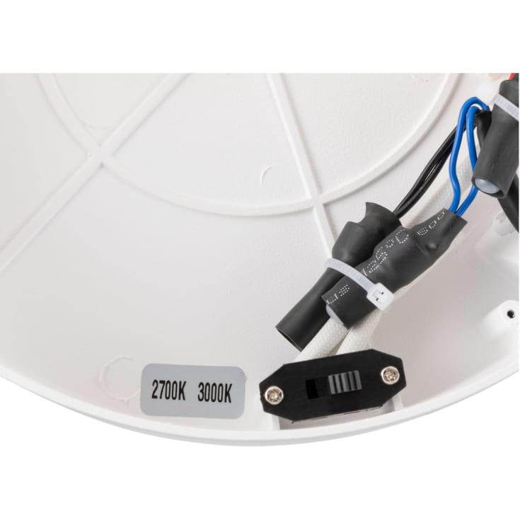 SLV One væg- & loftlampe, hvid, Ø60 cm