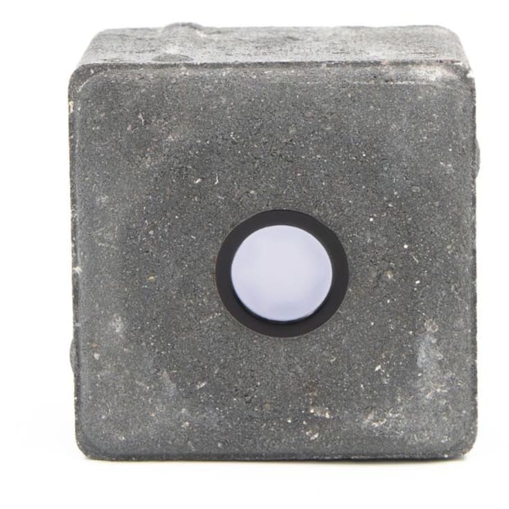 Betongplatta Cosmos svart 10x10x6 cm svart