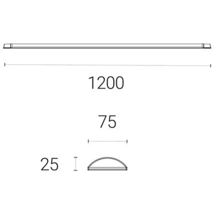4lite Advantage Twin lysarmatur, 30W, 120 cm