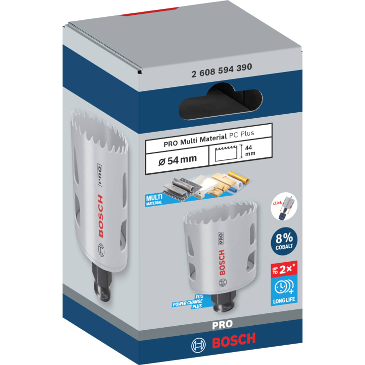 Bosch hulsav PRO Multi Material Power Change Plus, 54 mm
