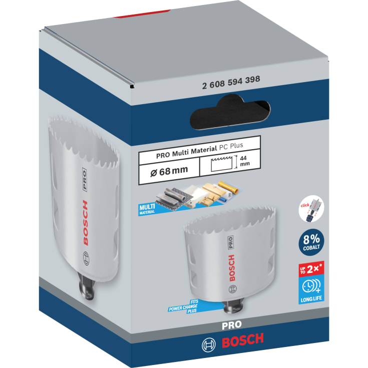 Bosch hulsav PRO Multi Material Power Change Plus, 68 mm