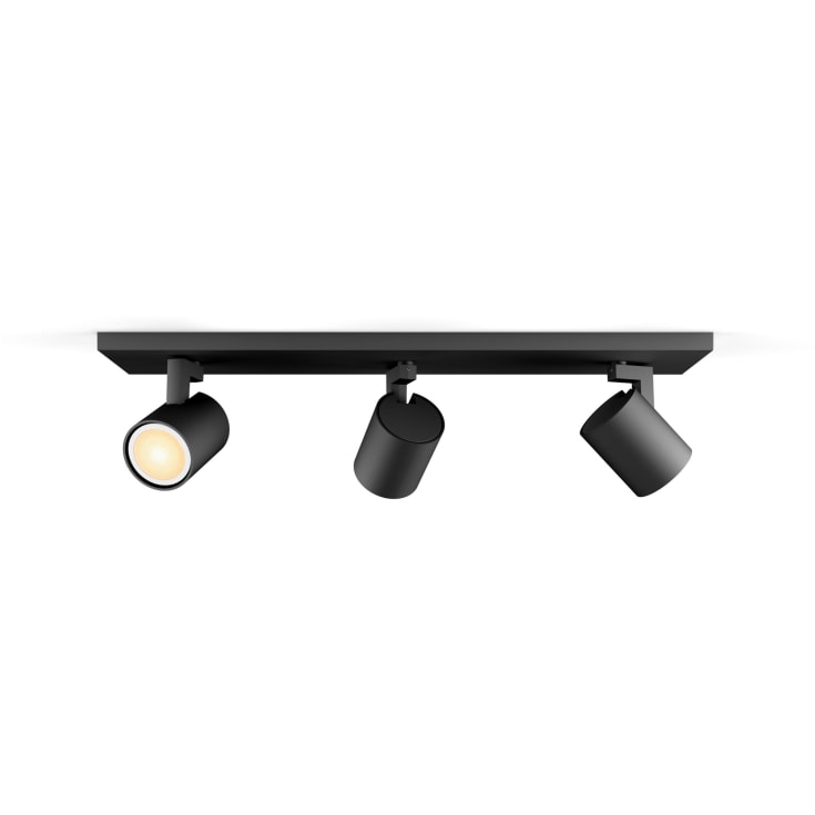 Philips Hue Runner spotter i tak, 3 spots, sort