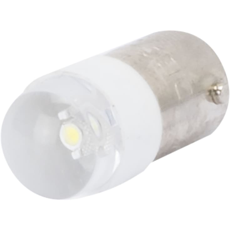 10 stk LED lampe 230/240V BA9S