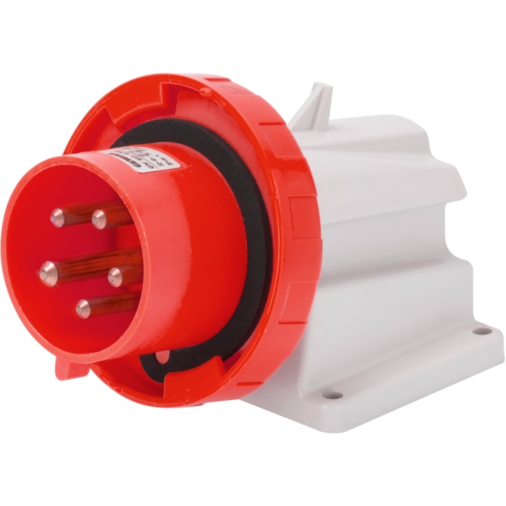CEE-enhetsinntak 90°, 5P 32A 400V 6H IP67