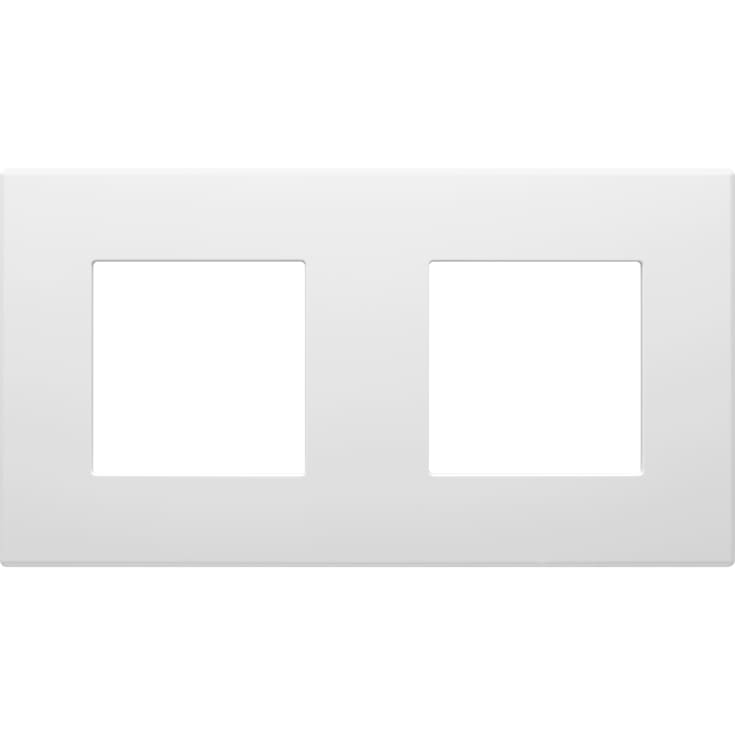 Ramme 2-modul, hvid
