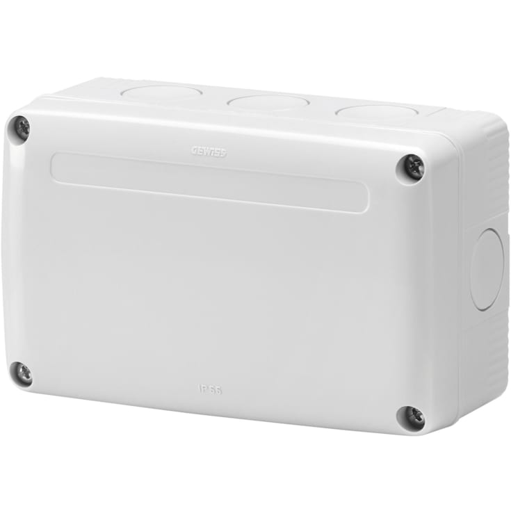 Modulboks 132x110x55 mm IP55 grå