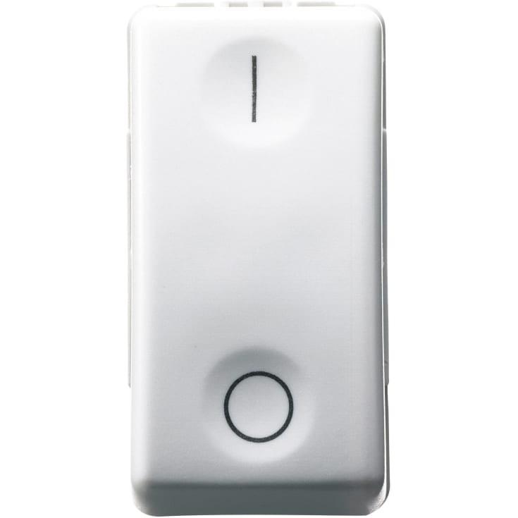 5 stk Afbryder, 2P 16A, hvid