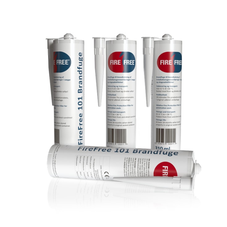 FireFree 101 Brandtätningsmedel 310 ml vit