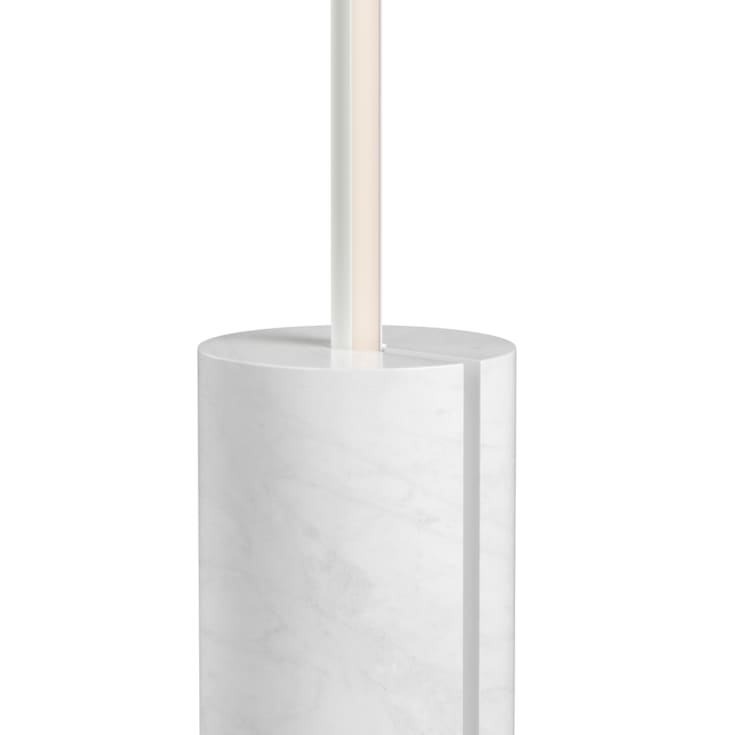 Sackit Expo 185 golvlampa, vit