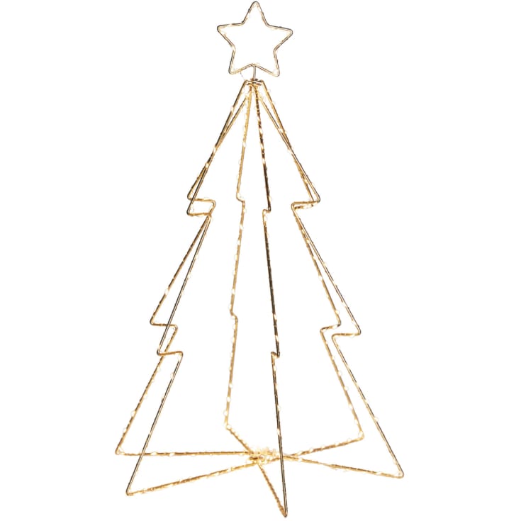 Sirius Esther juletre i metall med lys, H60 cm