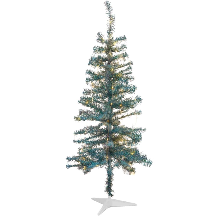 Sirius Happy plastgran med belysning, grön, 120 cm