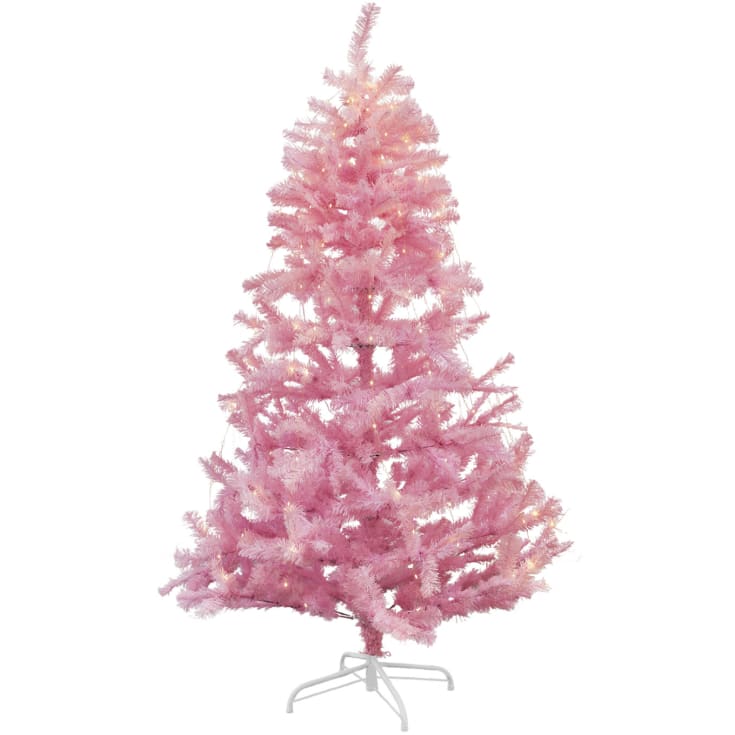 Sirius Pinky plastgran med belysning, 180 cm