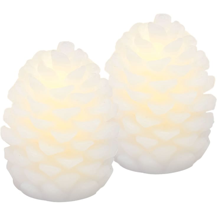 Sirius Clara kongle med lys, 2-pak