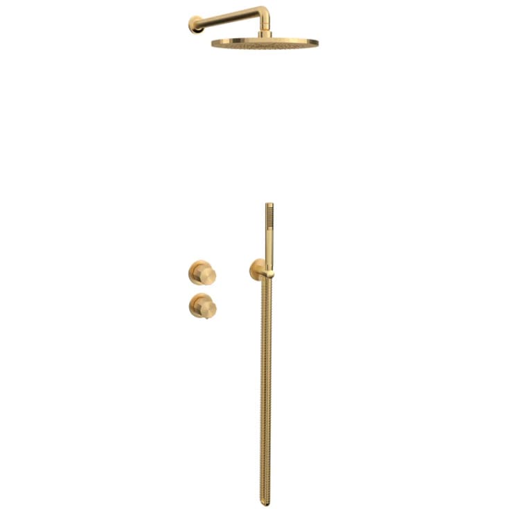 Toni Déca brusesæt, børstet messing