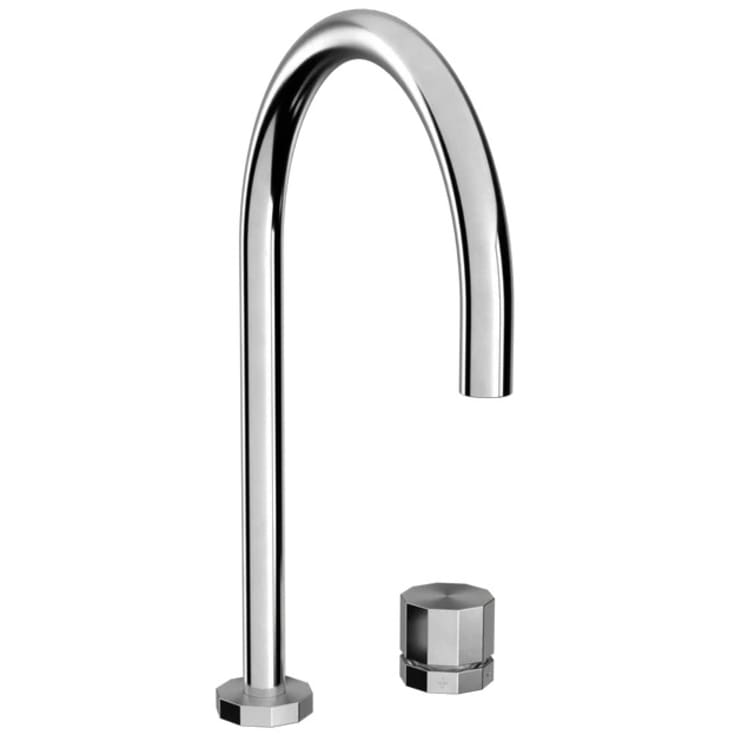 Toni Déca køkkenarmatur, børstet krom