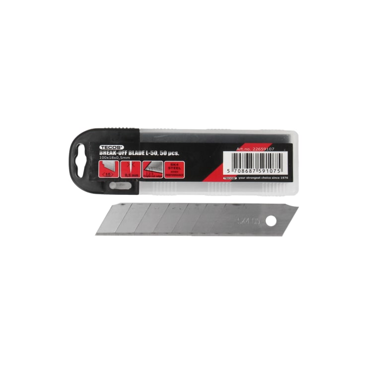 Tecos knivblade bræk-af, 18 mm