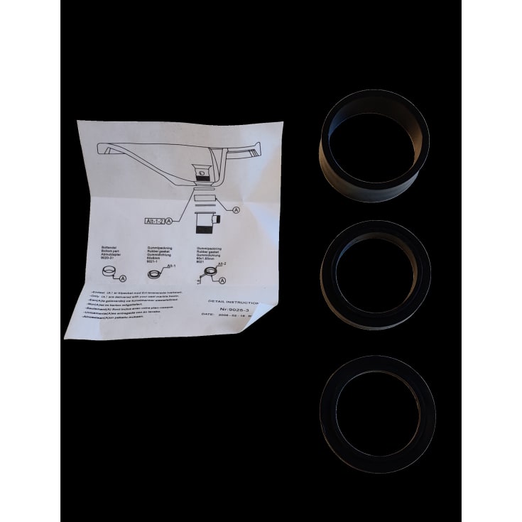 Dansani distancering, sort