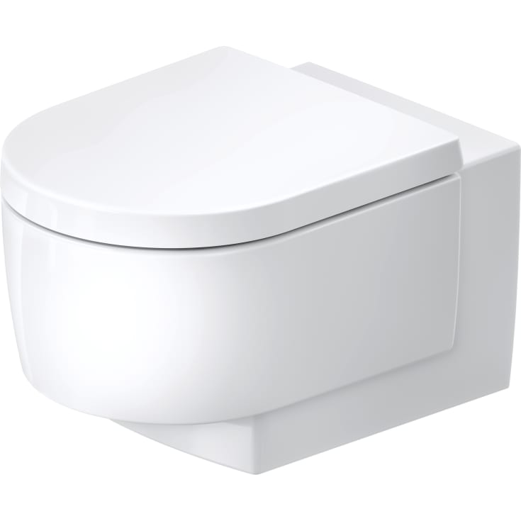 Duravit Balcoon væghængt toilet, uden skyllekant, hvid