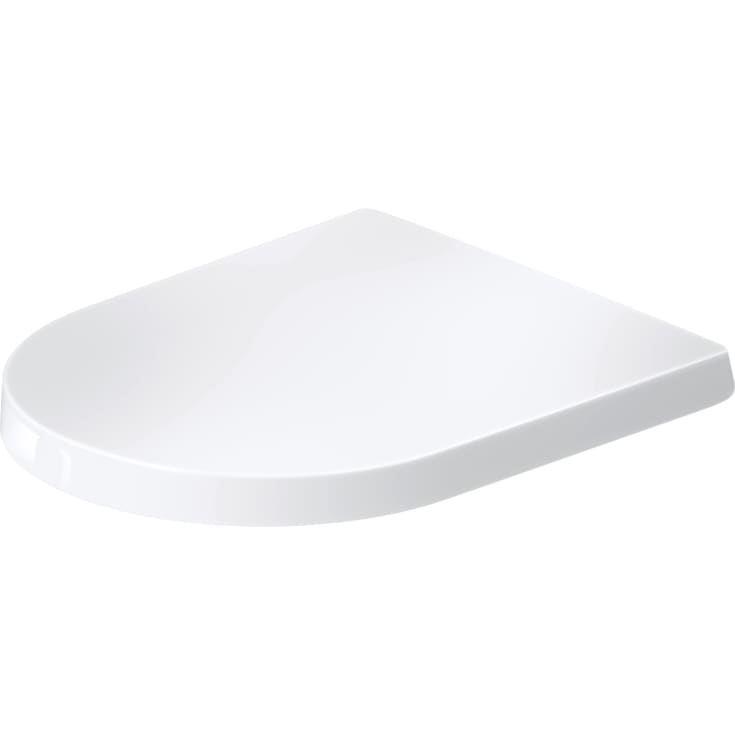 Duravit D-Code toiletbræt, soft close, aftagelig, hvid