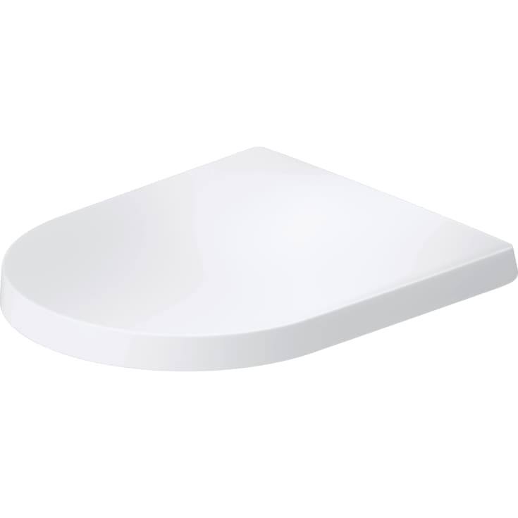 Duravit Balcoon toiletbræt, soft close, aftagelig, mat hvid