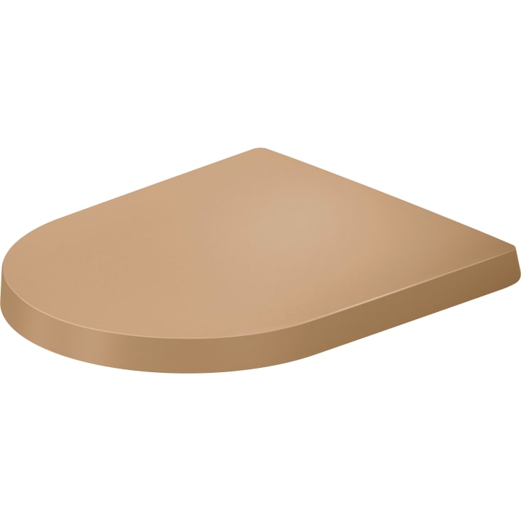 Duravit Balcoon toiletbræt, soft close, aftagelig, brun