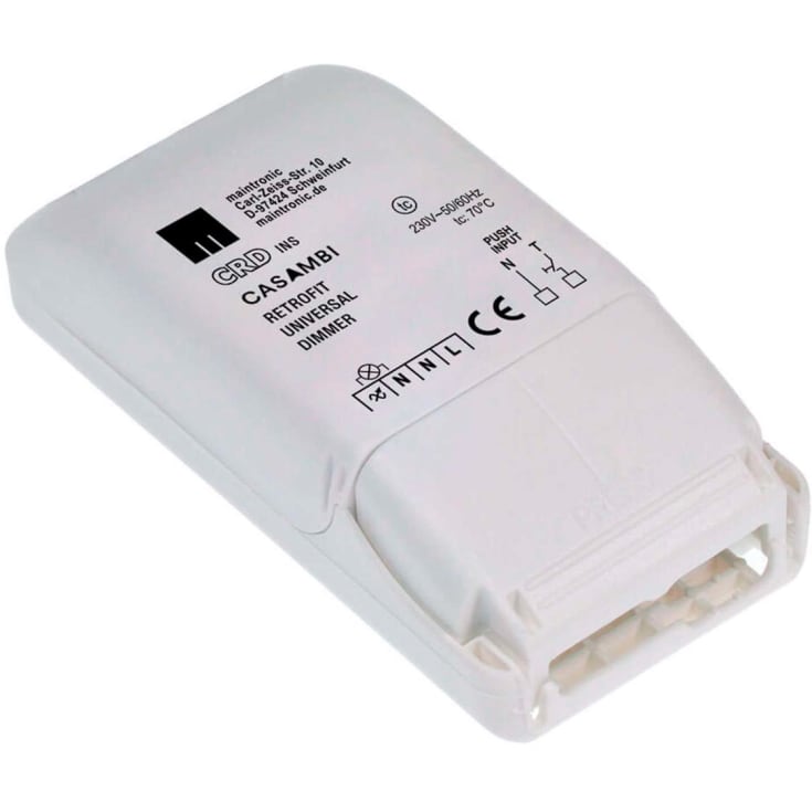 Casambi CRD400 INS forkant- og bagkantfasedæmper, 3-380VA