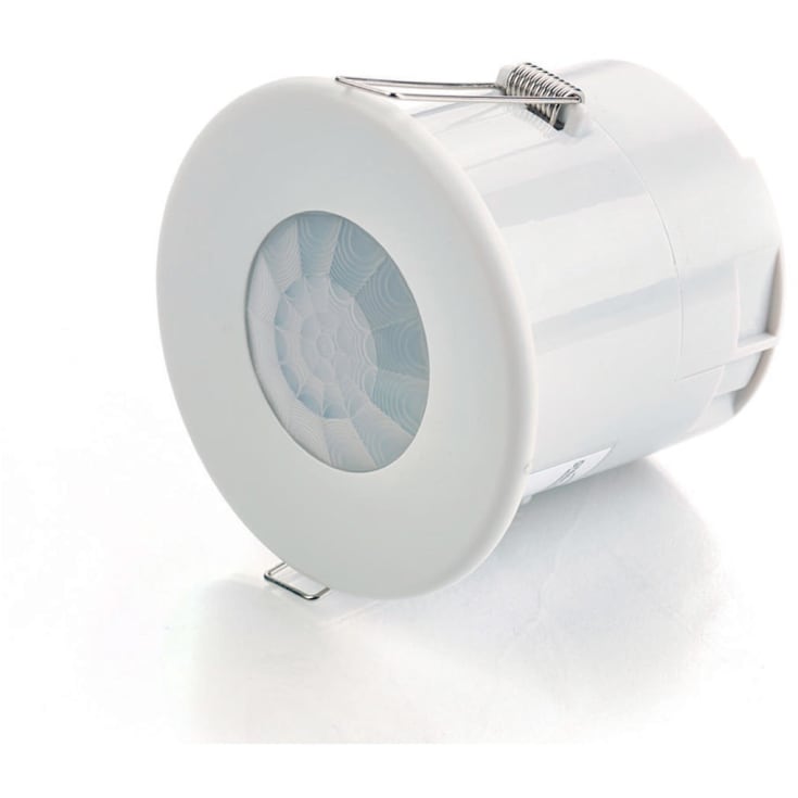 Casambi kompakt PIR-sensor med dagslys, innebygd, Ø7m, hvit