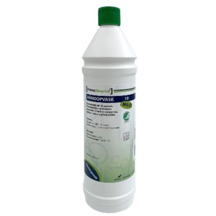 PrimeSource opvaskemiddel Mild 10, u/farve & parfume, 1 l