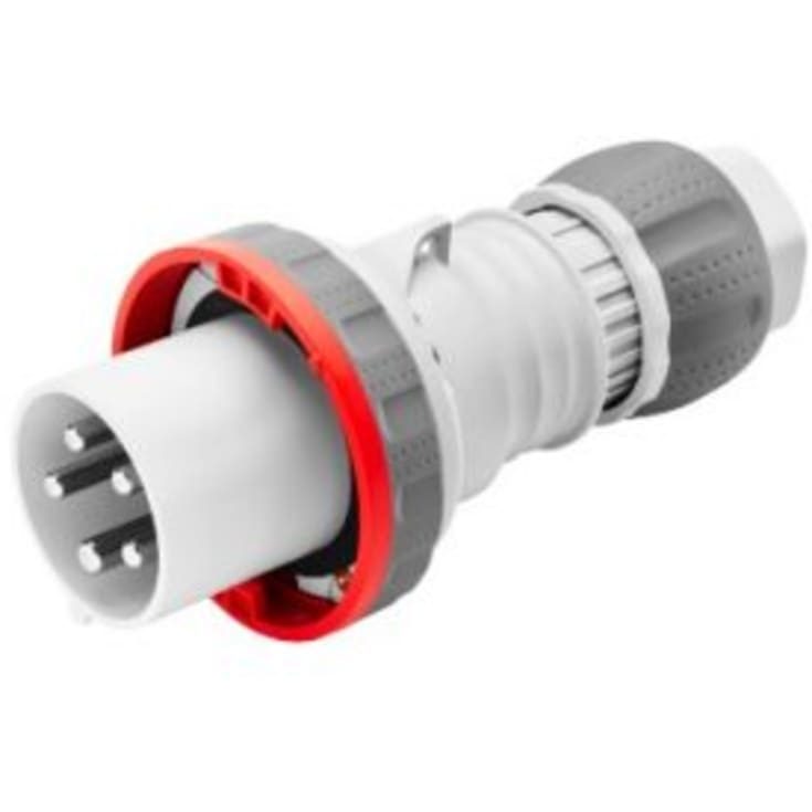 CEE Stikprop HP 5P 63A 400V 6H rød IP67